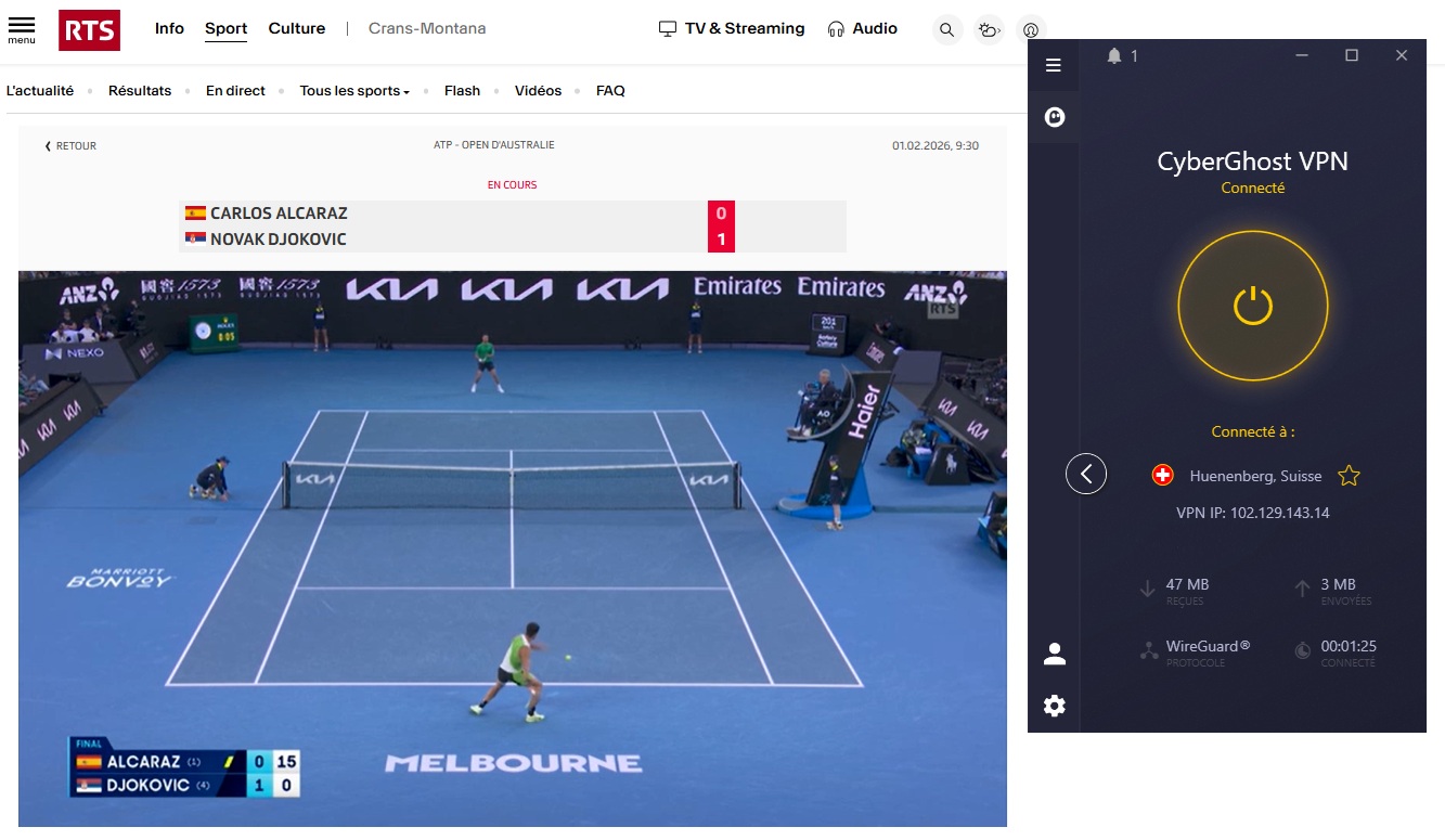 RTS Open d'Australie