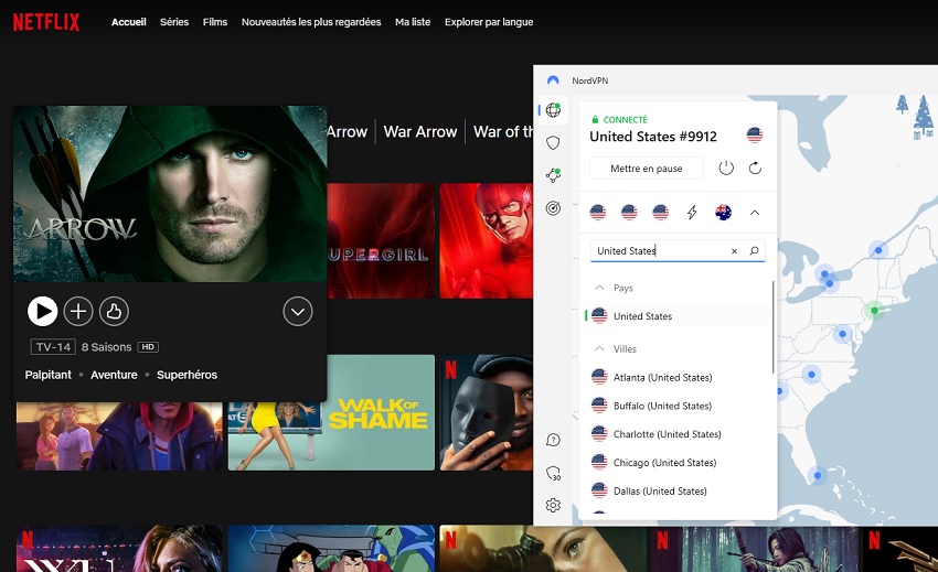 Arrow sur Netflix FR