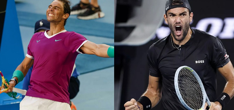 Berrettini Nadal en streaming gratuit (demi-finale Open d'Australie)