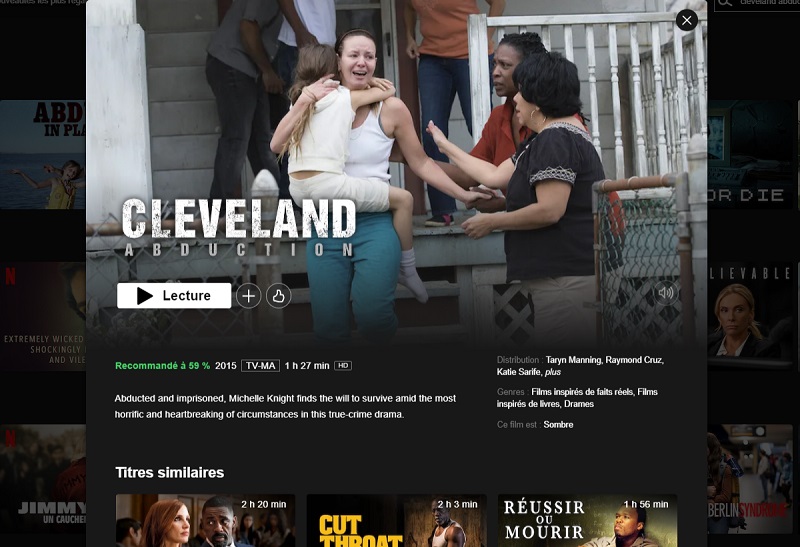 Comment regarder Cleveland Abduction sur Netflix en France ?