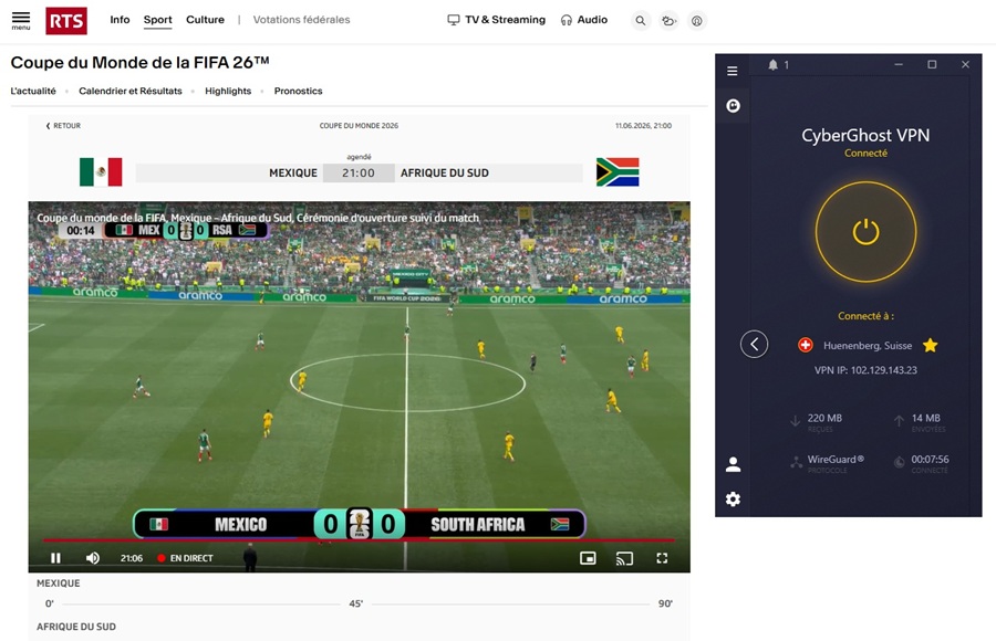 Coupe du monde RTS