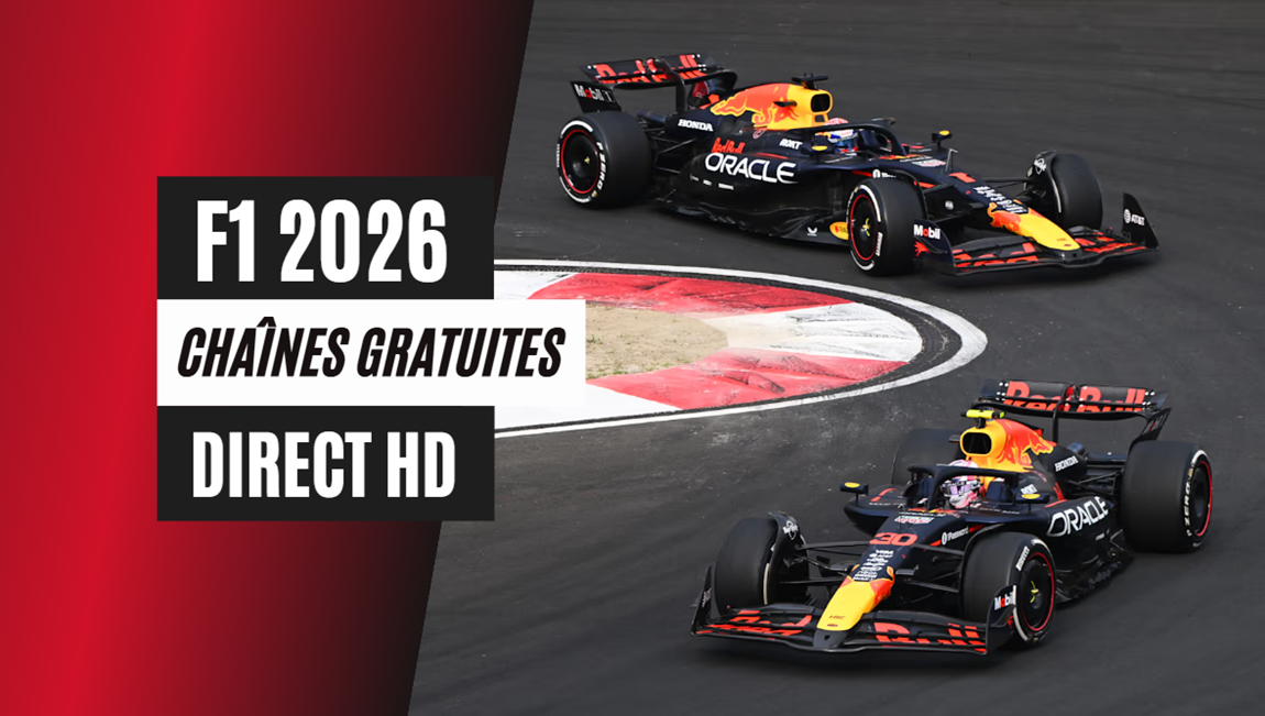 Diffusion gratuite de la F1 2026 en direct sur une chaîne étrangère