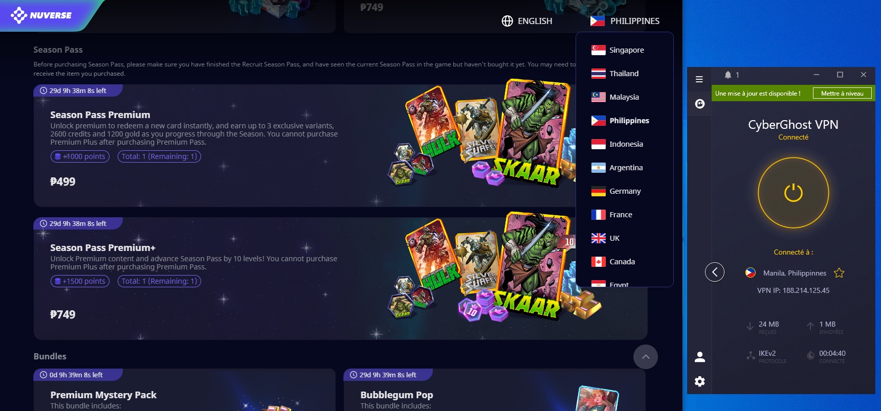 Marvel Snap moins cher