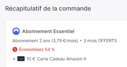 NordVPN Carte Amazon