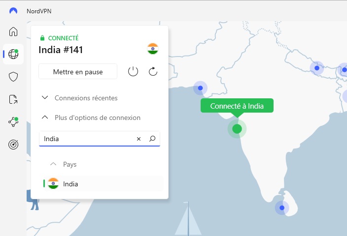 NordVPN Inde