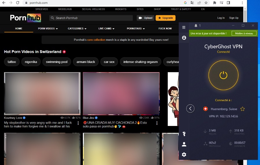 pornhub débloqué vpn