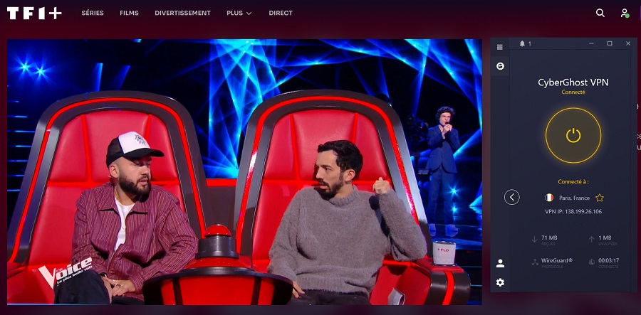 The Voice depuis l'étranger