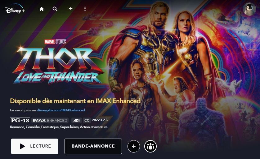 Comment voir Thor: Le monde des ténèbres sur Netflix en France ?