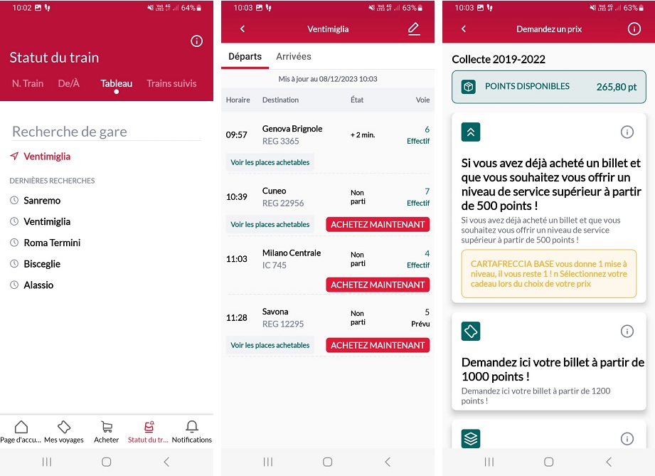 app italienne Trenitalia