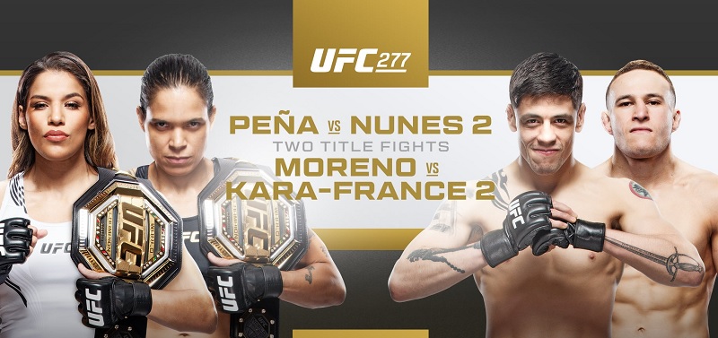 UFC 277 Pena vs Nunes 2 en streaming gratuit (Chaîne TV direct)
