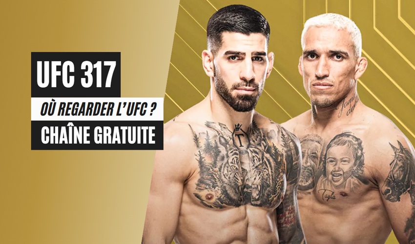 Diffusion gratuite de l'UFC 317 Topuria vs Oliveira sur une chaîne étrangère