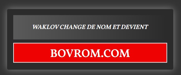 waklov devient Bovrom