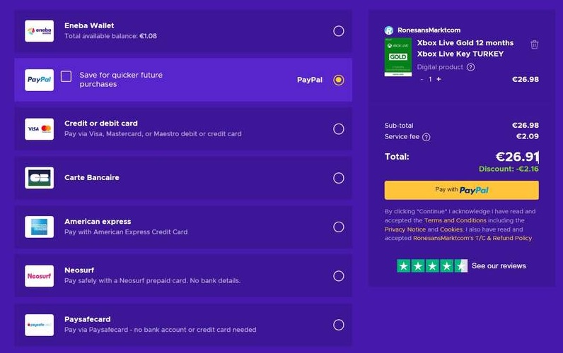 Xbox Game Pass moins cher VPN